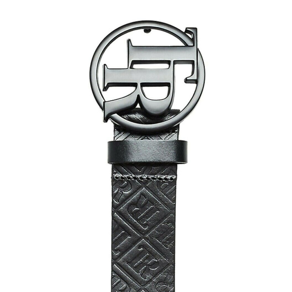 True Religion Mens Tr Embossed Leather 